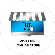 online shop An Image of an online shop with the representation of a shopping cart